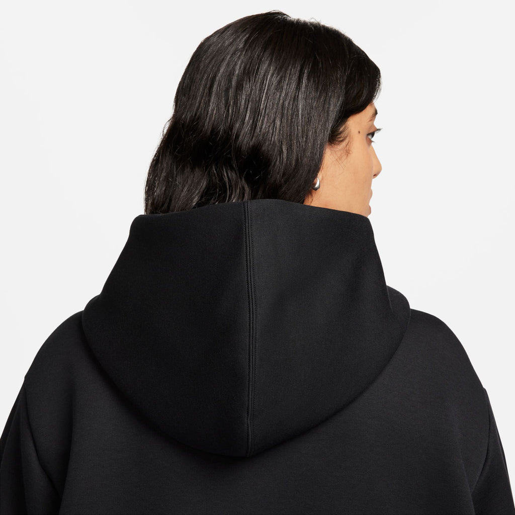 W OVERSIZED TECH FLEECE HOODIE CAPE "BLACK" Sneaker Room