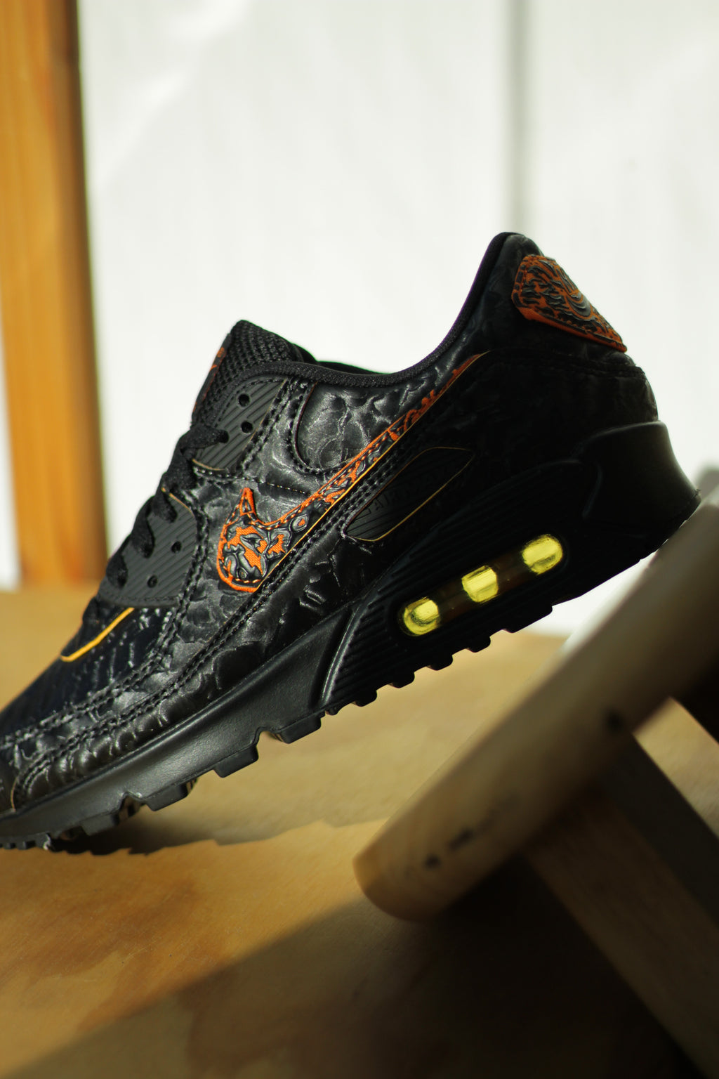 black and orange 90