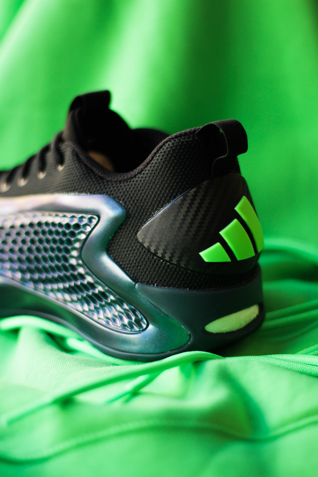 adidas AE1 LOW 28cm ブラック/グリーン　バッシュ ADIDAS AE 1 LOW 