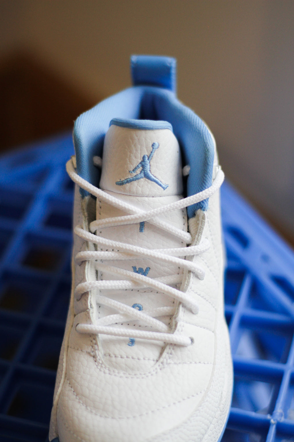 【NIKE】Air Jordan 12 Retro \"White and University Blue\" Air Jordan 12 Retro 