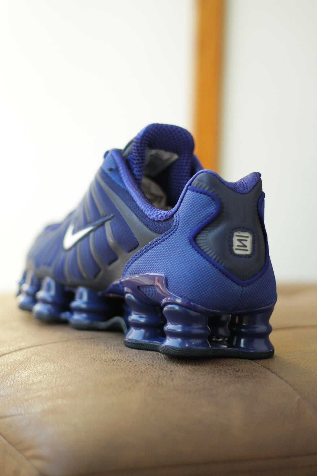 nike shox tl black blue
