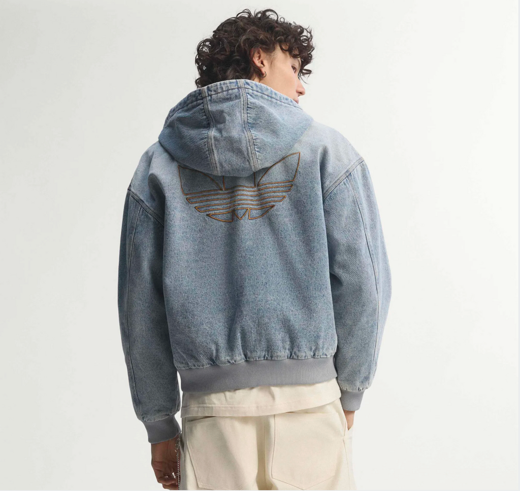 ADIDAS DENIM PADDED JACKET ADIDAS DENIM PADDED JACKET