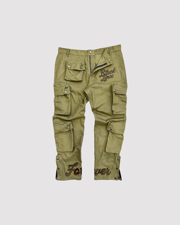 FOREVER CARGO PANTS "OLIVE MOSS"