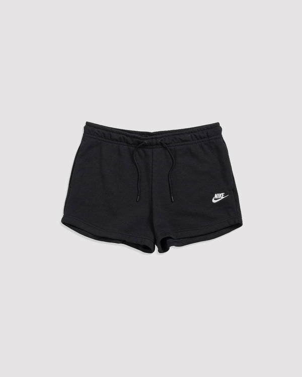 W FRENCH TERRY SHORTS "BLACK"