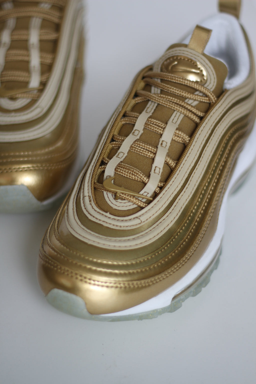 air max 97 gold white