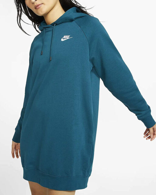 W NSW ESSENTIAL HOODIE DRESS "TURQUOISE" Sneaker Room W NSW ESSENTIAL HOODIE DRESS "TURQUOISE" Sneaker Room