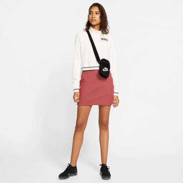 NIKE HERITAGE CROSSBODY BAG "BLACK/BLACK/WHITE"
