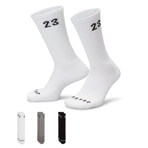 CREW SOCKS (3 PAIRS) "MULTI-COLOR"