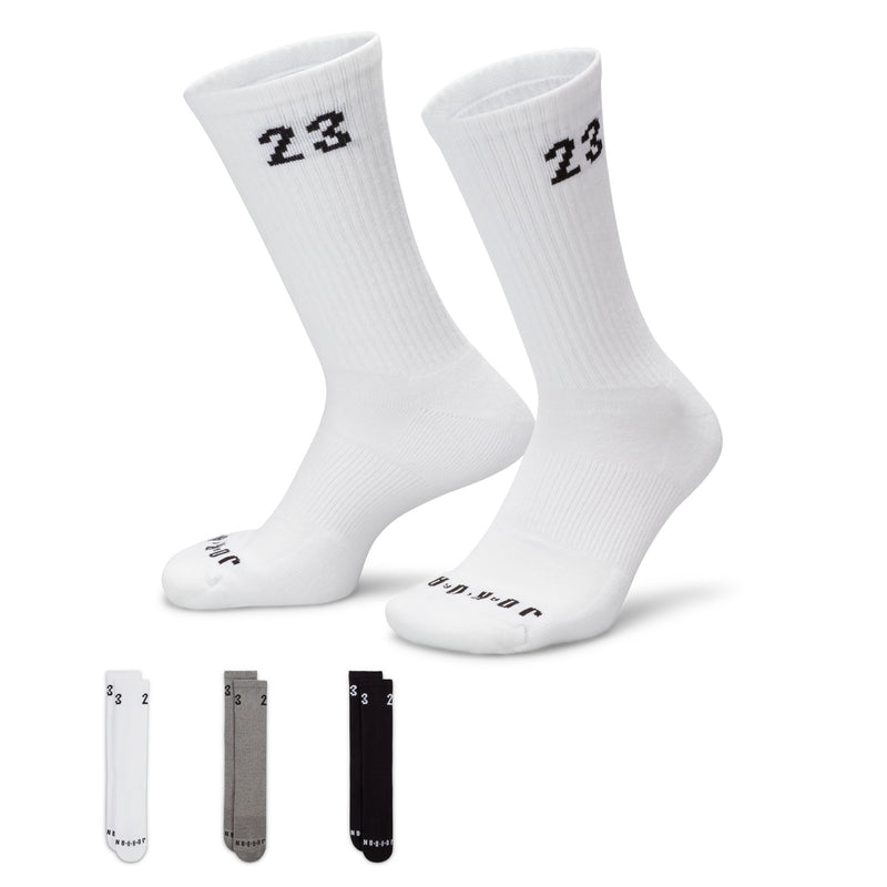 CREW SOCKS (3 PAIRS) "MULTI-COLOR"