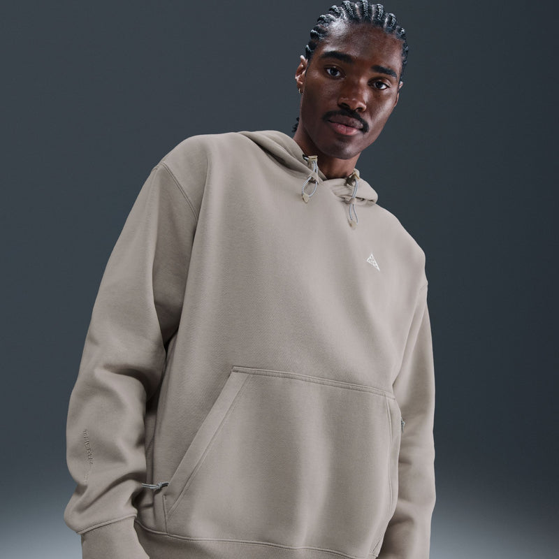 NIKE ACG TUFF FLEECE PULLOVER HOODIE "COLLEGE GREY/FOOTBALL GREY/SUMMIT WHITE"