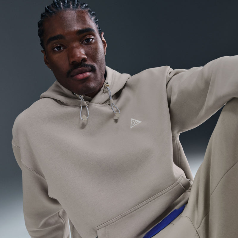 NIKE ACG TUFF FLEECE PULLOVER HOODIE "COLLEGE GREY/FOOTBALL GREY/SUMMIT WHITE"