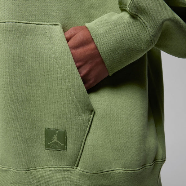 W FLIGHT PULLOVER FLEECE "SKY J LT OLIVE"