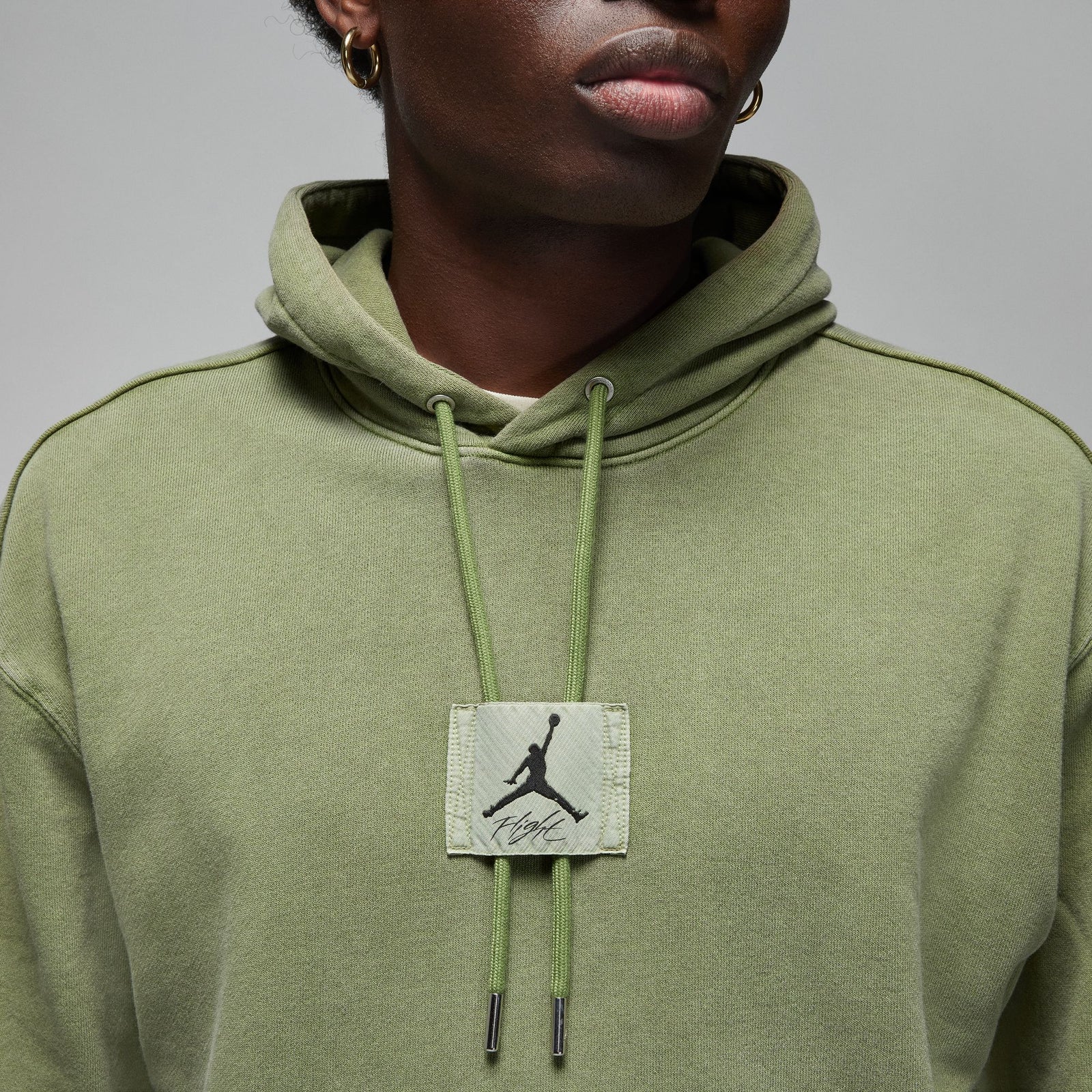 FLEECE WASHED PULLOVER HOODIE 