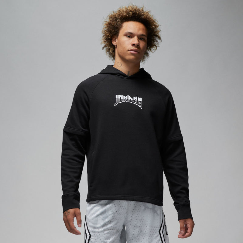 DRI FIT SPORT FLEECE PULLOVER "BLACK"