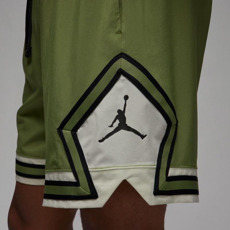 DRI-FIT WOVEN DIAMOND SHORTS "SKY J LT OLIVE"