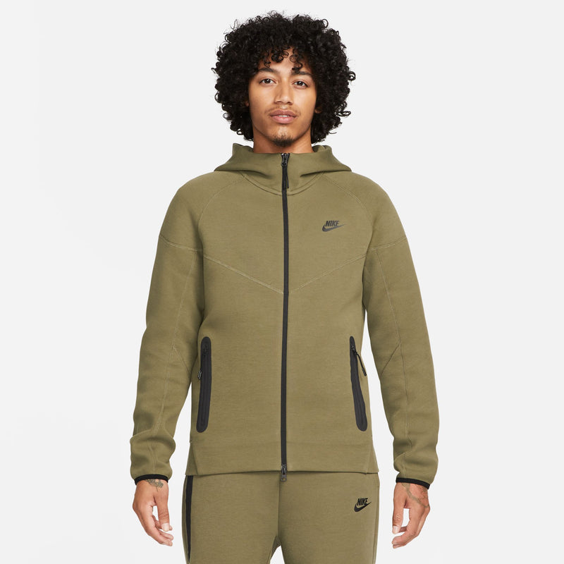 TECH FLEECE WINDRUNNER HOODIE "MEDIUM OLIVE"