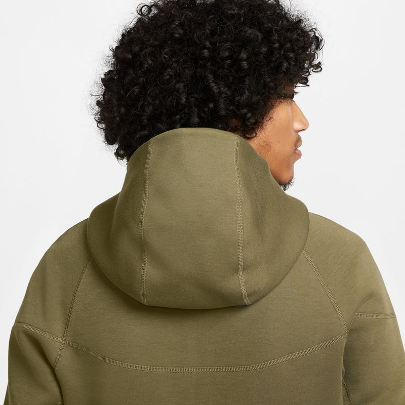 TECH FLEECE WINDRUNNER HOODIE "MEDIUM OLIVE"
