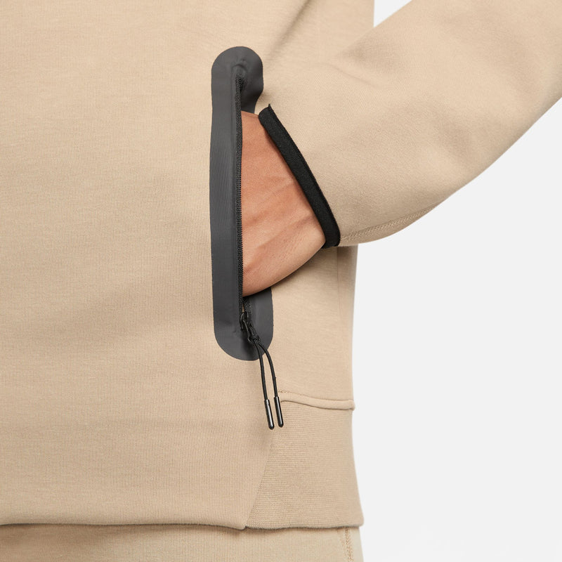 TECH FLEECE HOODIE "KHAKI"