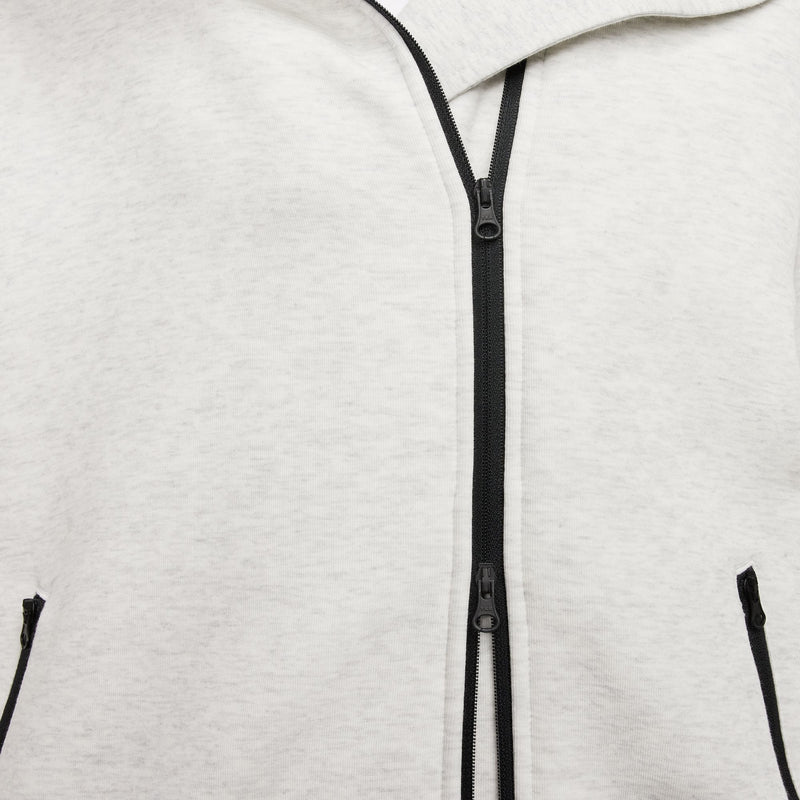 W OVERSIZED TECH FLEECE HOODIE CAPE "GREY HEATHER"