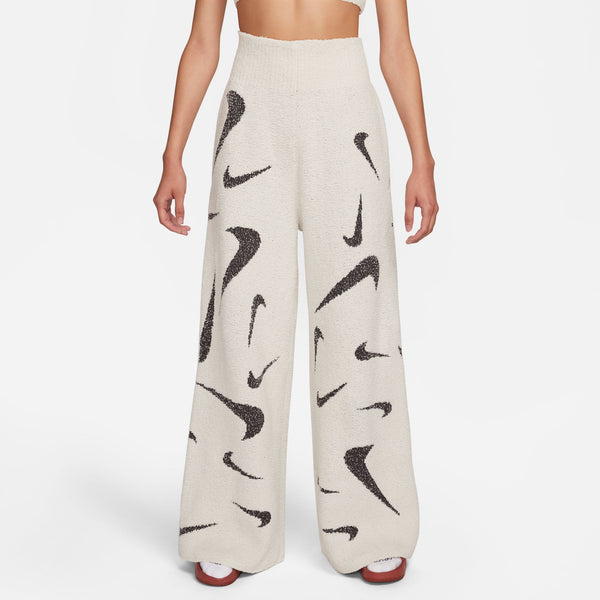 W WIDE LEG KNIT PHOENIX COZY BOUCLÉ PANTS "LT OREWOOD"
