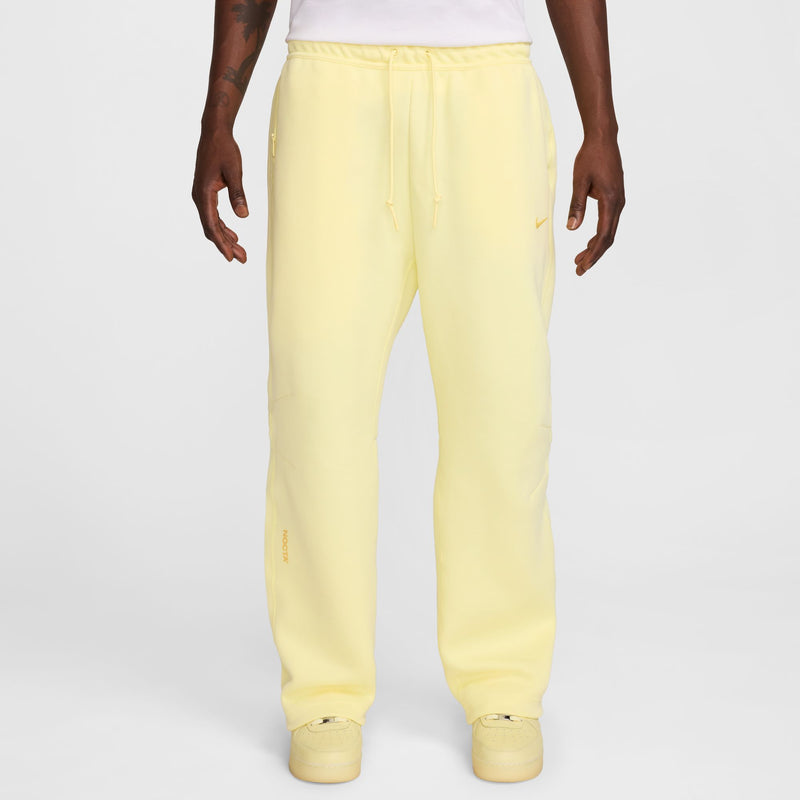 NOCTA TECH FLEECE OPEN HEM PANTS "CITRON TINT"