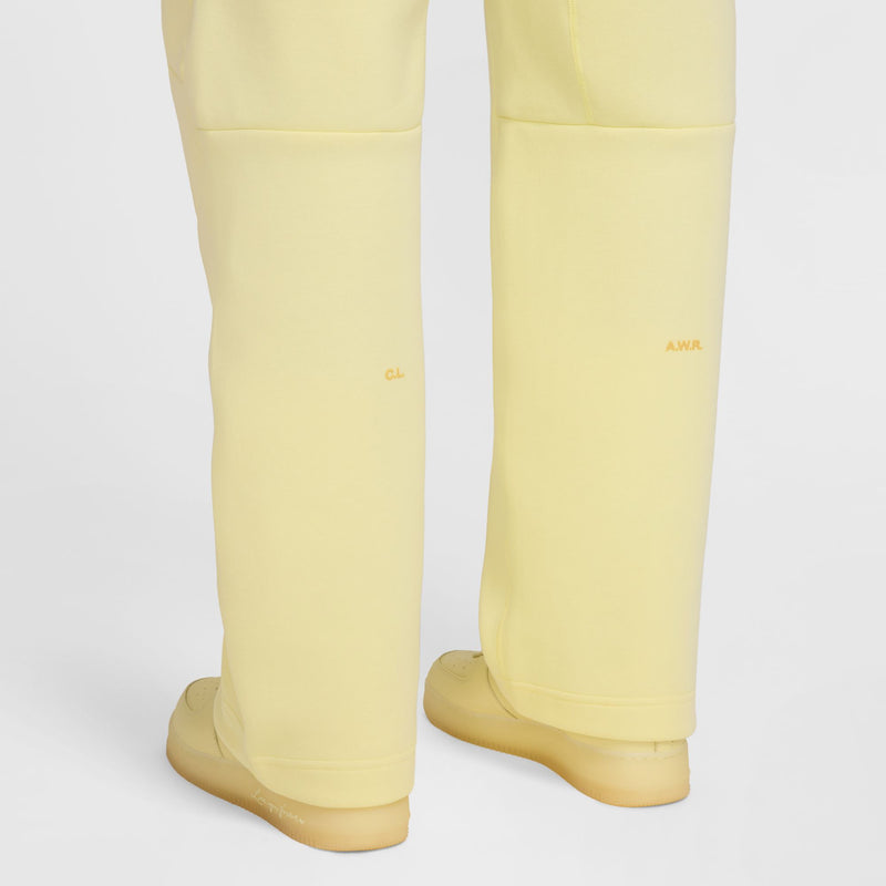 NOCTA TECH FLEECE OPEN HEM PANTS "CITRON TINT"
