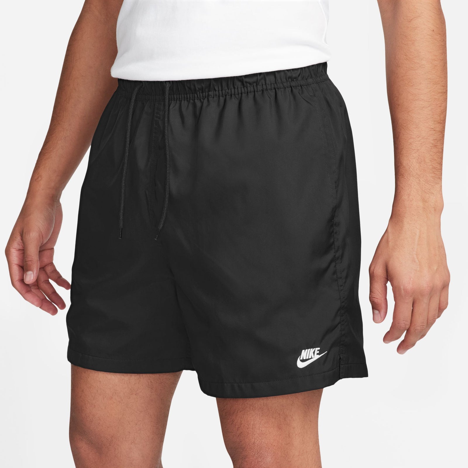★★Nike★★ Club Woven Flow Shorts M Black White FN3308010 NIKE CLUB WOVEN FLOW SHORTS 