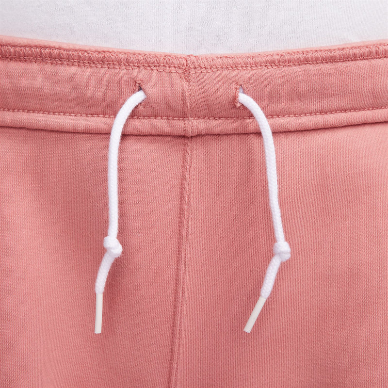 SOLO SWOOSH OPEN HEM FLEECE PANTS "RED STARDUST"