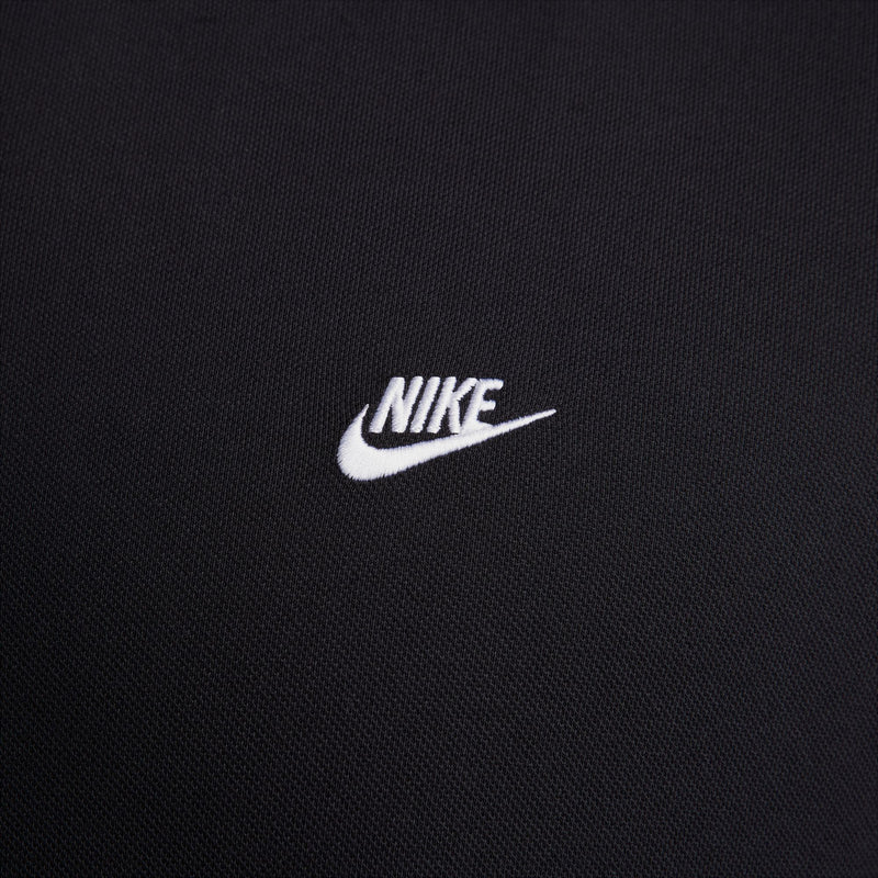 NIKE CLUB SHORT SLEEVE POLO "BLACK/WHITE"