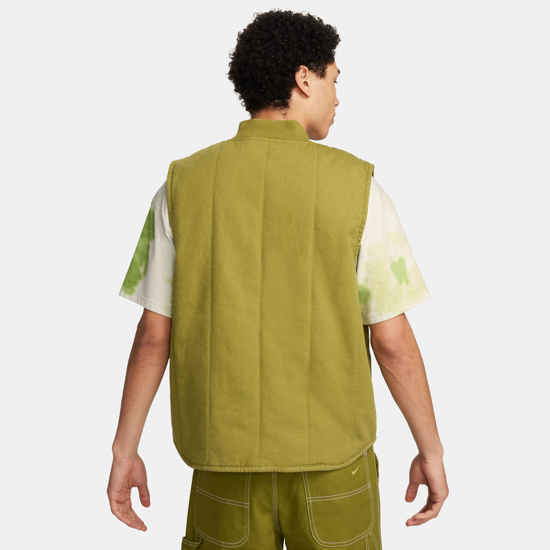 PADDED VEST "PACIFIC MOSS"