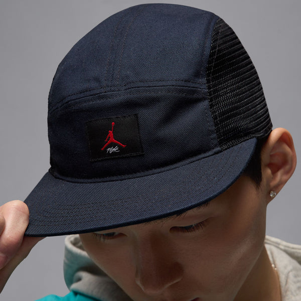 JORDAN FLY JUMPMAN CAP "BLACK/GYM RED"