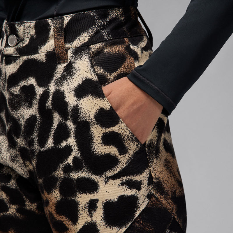 W PRINTED PANTS "ARCHAEO BROWN"