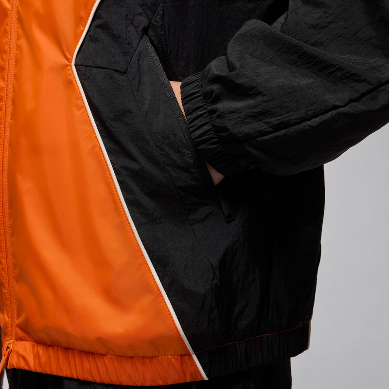 JORDAN BROOKLYN HOODED DRAFT JACKET "STARFISH/BLACK/SAIL/SAIL"