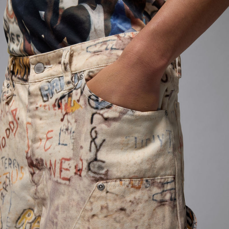 AIR JORDAN PRINTED SHORTS "SAIL"