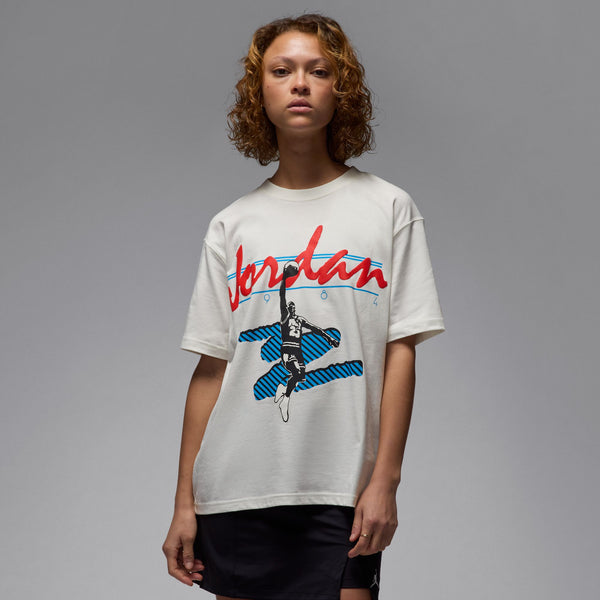 W JORDAN MVP GRAPHIC SHIRT "SAIL"