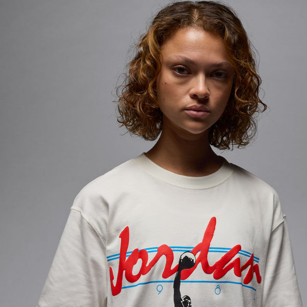 W JORDAN MVP GRAPHIC SHIRT "SAIL"
