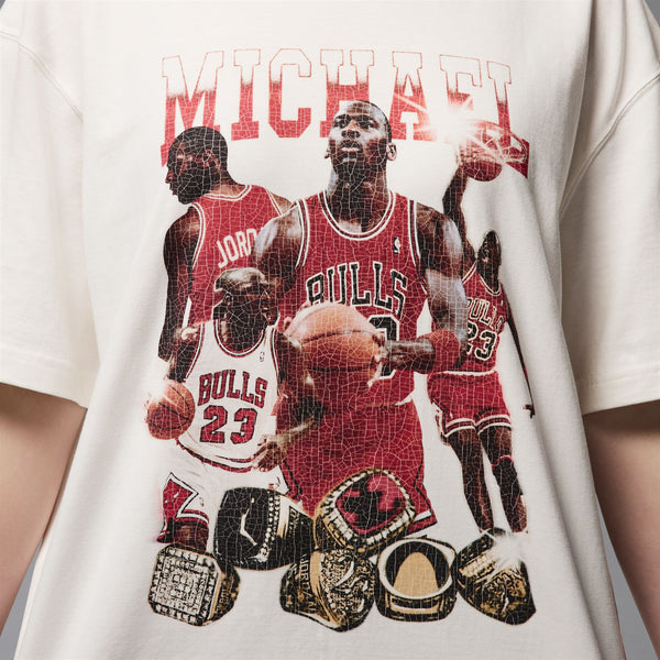 W JORDAN OVERSIZED SHORT SLEEVE GRAPHIC SHIRT "SAIL"