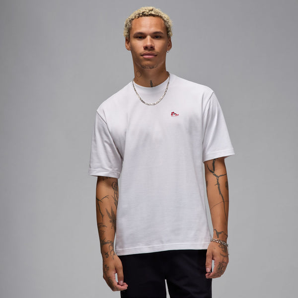 SNEAKER PATCH T-SHIRT "WHITE/VARSITY RED"