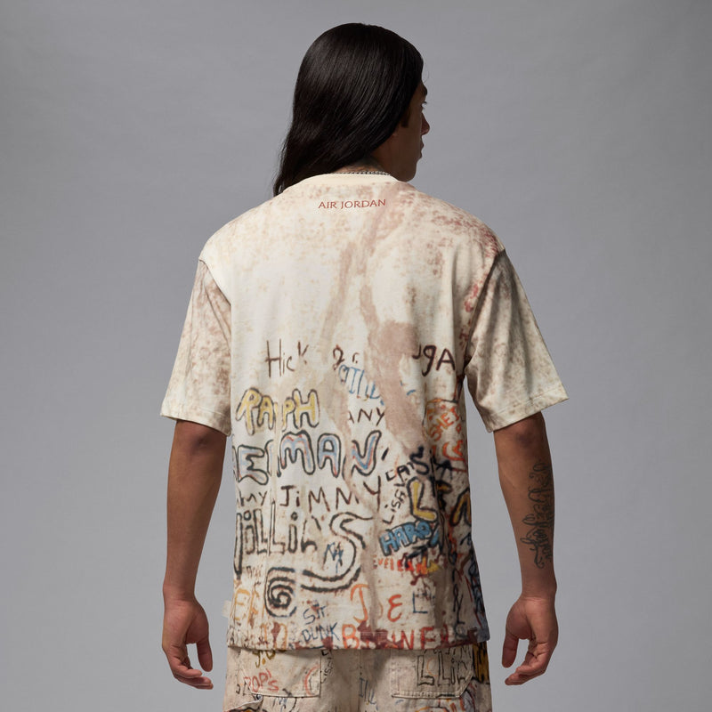 AIR JORDAN 85 GRAPHIC T-SHIRT "SAIL/LEGEND LT BROWN/REDSTONE"