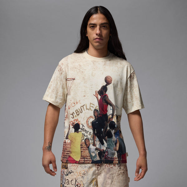 AIR JORDAN 85 GRAPHIC T-SHIRT "SAIL/LEGEND LT BROWN/REDSTONE"