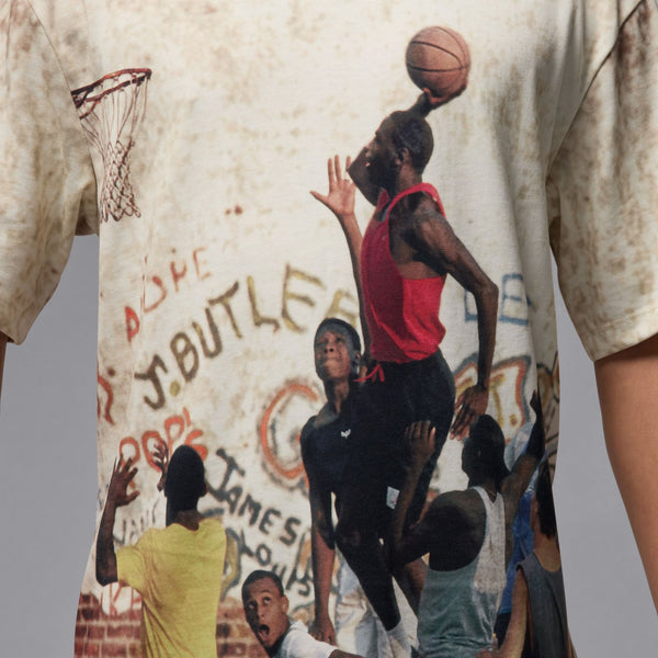 AIR JORDAN 85 GRAPHIC T-SHIRT "SAIL/LEGEND LT BROWN/REDSTONE"