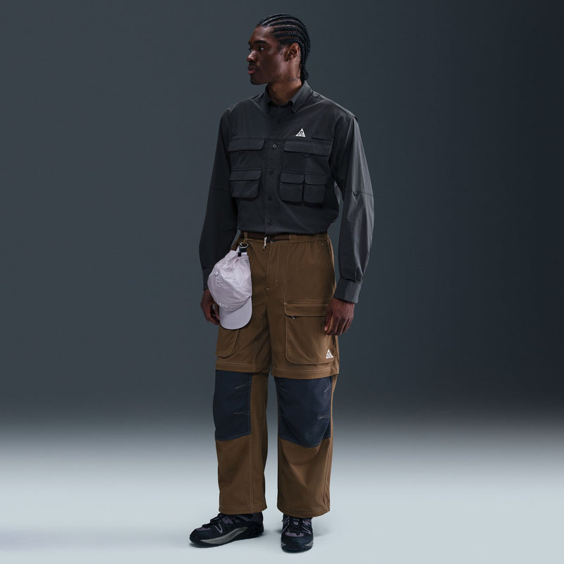NIKE ACG ORB WEAVER ADV UV LONG SLEEVE SHIRT "ANTHRACITE/SUMMIT WHITE/SUMMIT WHITE"