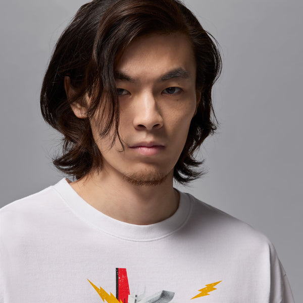 JORDAN BRAND VINTAGE T-SHIRT "WHITE/BLACK"