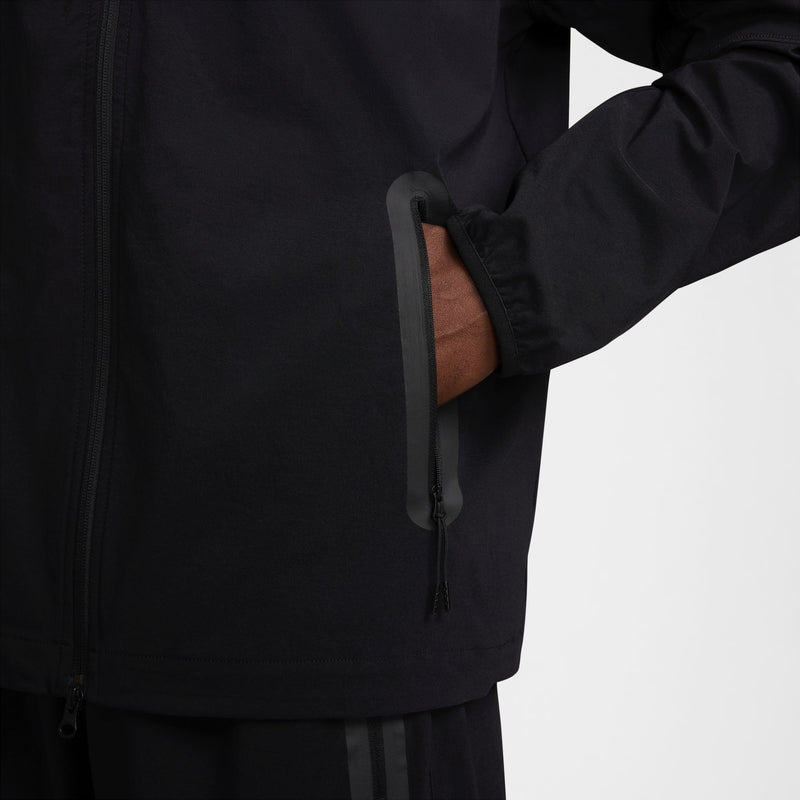 NIKE TECH WOVEN JACKET "BLACK/BLACK/BLACK"
