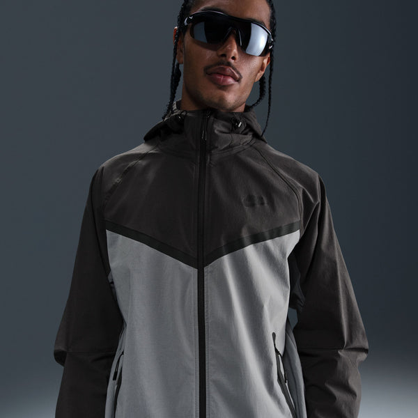 NIKE TECH WOVEN JACKET "COOL GREY/ANTHRACITE/BLACK"
