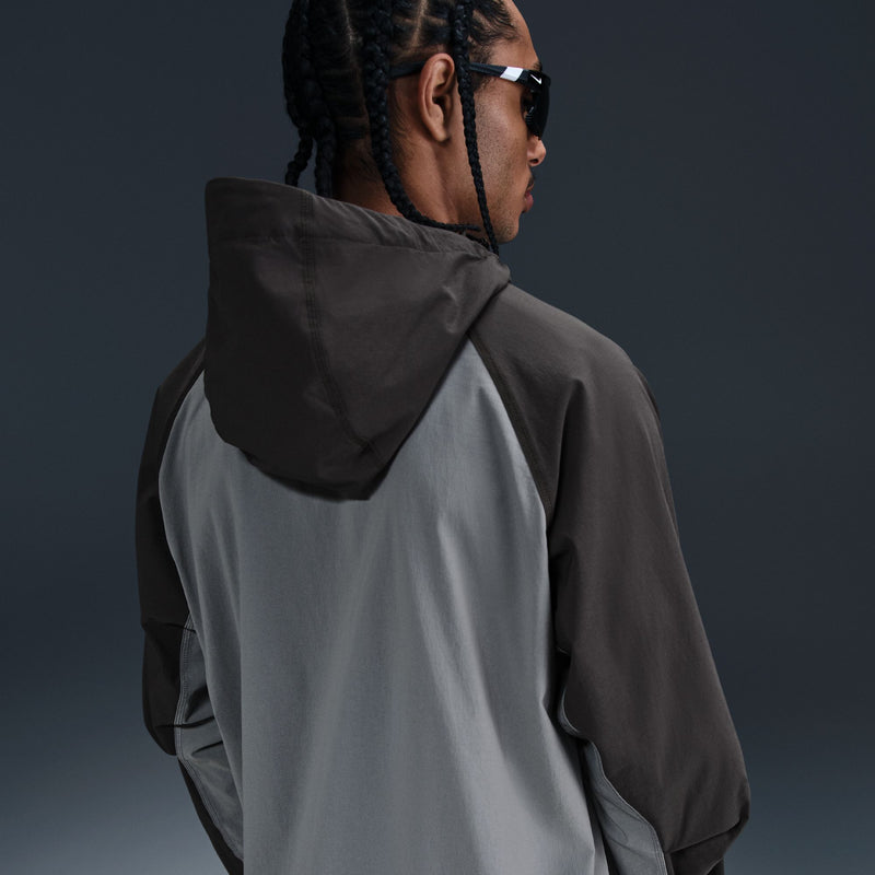 NIKE TECH WOVEN JACKET "COOL GREY/ANTHRACITE/BLACK"