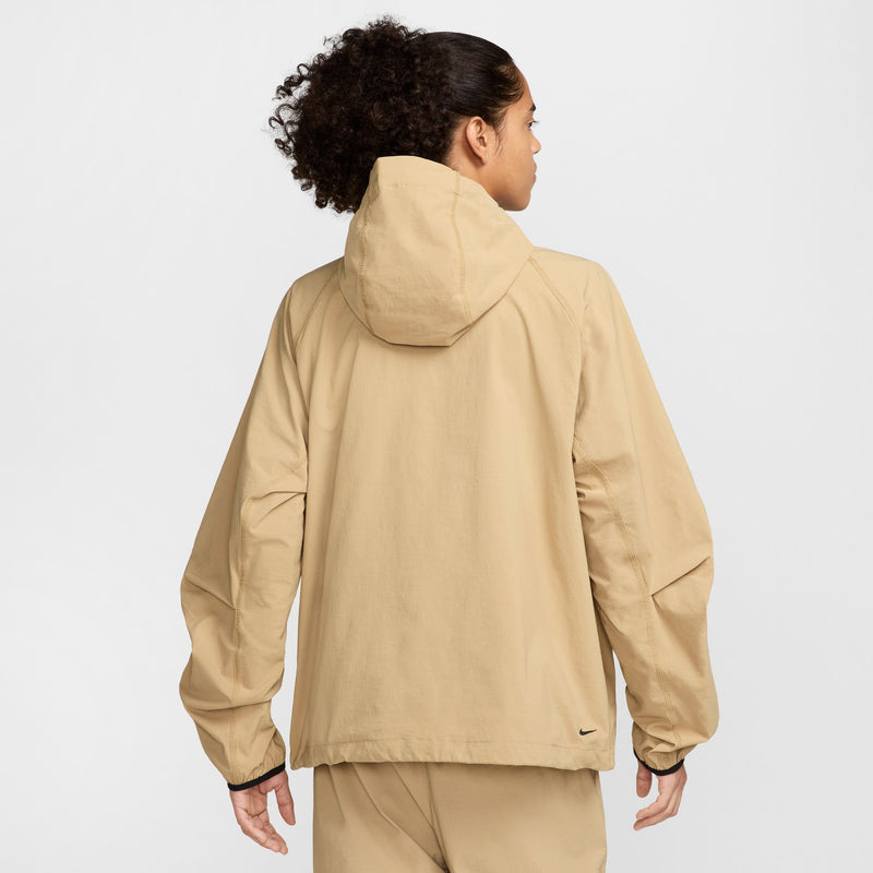 NIKE TECH WOVEN JACKET "PARACHUTE BEIGE/PARACHUTE BEIGE/BLACK"