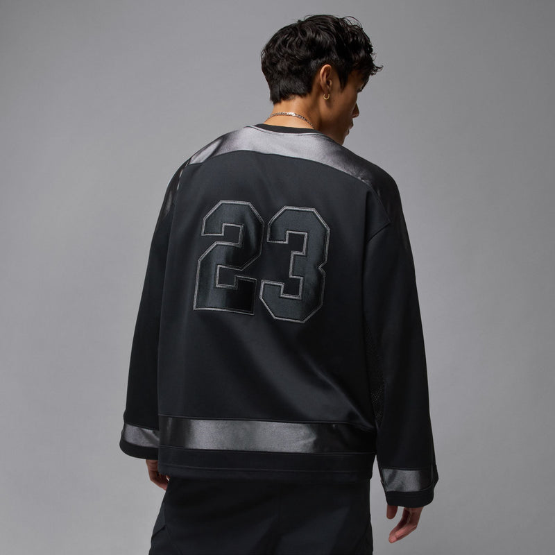 JORDAN BROOKLYN HOCKEY JERSEY "BLACK/IRON GREY/IRON GREY"