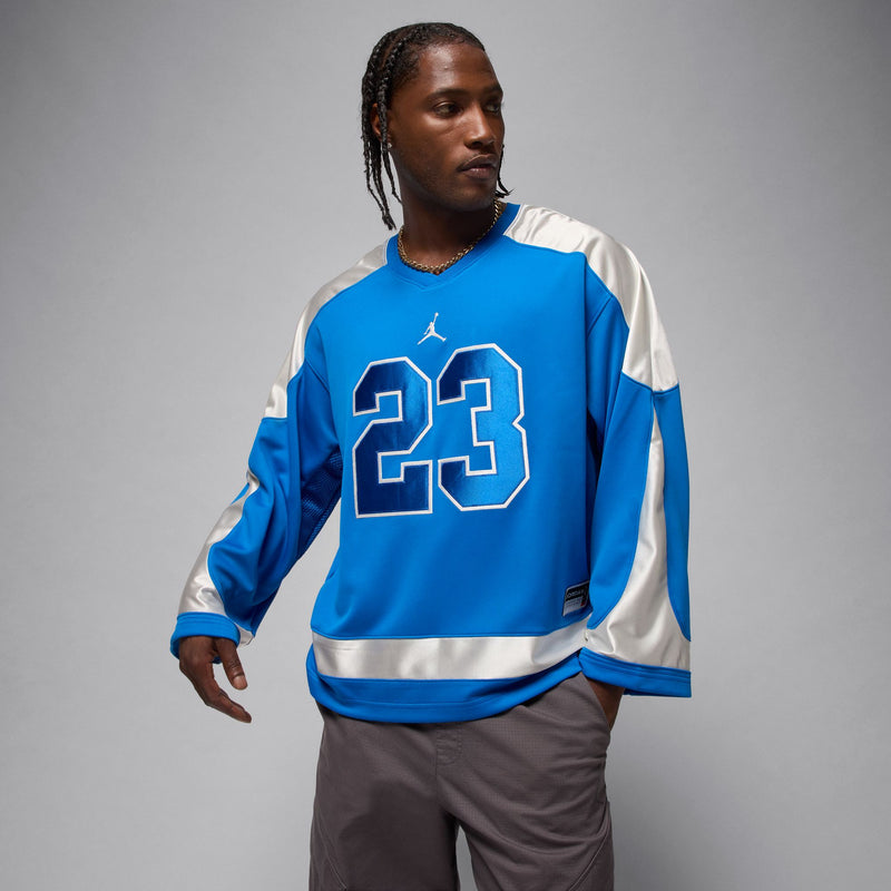JORDAN BROOKLYN HOCKEY JERSEY "SPORT BLUE/SAIL/SAIL"