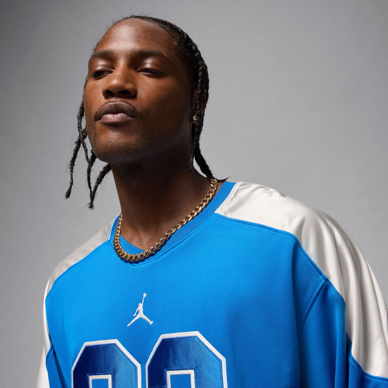 JORDAN BROOKLYN HOCKEY JERSEY "SPORT BLUE/SAIL/SAIL"